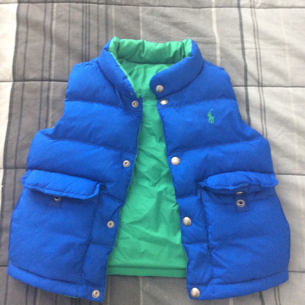Ralph Lauren goose  down puffy vest